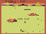 Slither for ColecoVision - Game over.