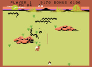 Slither for ColecoVision - Snakes get trickier as the game progresses...