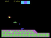 Cosmic Avenger for ColecoVision - Another flat area...There doesn't look like much, but attacks come faster...