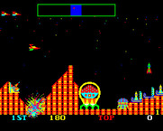 Cosmic Avenger for Arcade - Blowing stuff up...