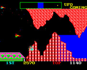 Cosmic Avenger for Arcade - Time to enter a cave again...