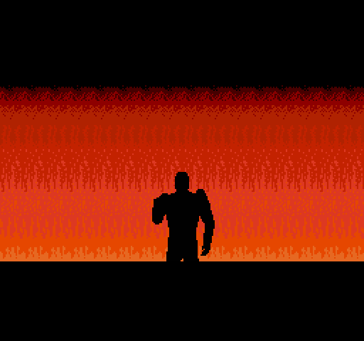 RoboCop Arcade Screenshot: Game attract mode.