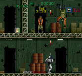 RoboCop for Arcade - RoboCop can shoot horizontally, diagonally, and vertically...