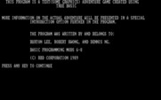 Quest of Yogurt for IBM PC/Compatibles - Introduction.
