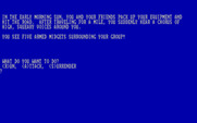Quest of Yogurt for IBM PC/Compatibles - Run? Attack? Surrender?