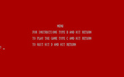 Quest of Yogurt for IBM PC/Compatibles - The main menu.