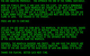 Quest of Yogurt for IBM PC/Compatibles - Oops, game over...