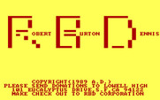 Quest of Yogurt for IBM PC/Compatibles - RBD Corporation presents...