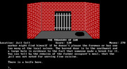 Treasury of Zan, The for IBM PC/Compatibles - Somehow I ended up in a jail cell...