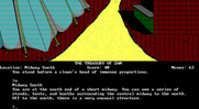 Treasury of Zan, The for IBM PC/Compatibles - Exploring some circus tents.