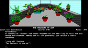 Treasury of Zan, The for IBM PC/Compatibles - Searching a greenhouse; I don't need my lantern anymore.