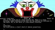 Treasury of Zan, The for IBM PC/Compatibles - A giant clown face!