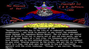 Treasury of Zan, The for IBM PC/Compatibles - Title screen and game introduction.