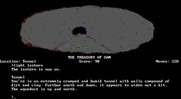 Treasury of Zan, The for IBM PC/Compatibles - Like many adventure games you'll need a lantern to see in dark corridors.