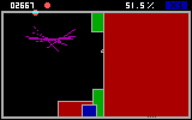 Styx IBM PC/Compatibles Screenshot: Filling in the empty spaces.