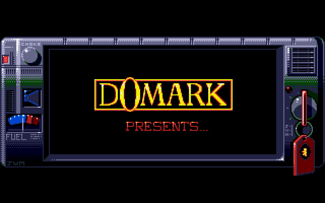 Race Drivin' Amiga Screenshot: Domark presents...