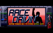 Race Drivin' for Amiga - Title screen.