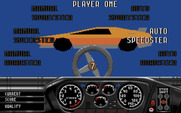 Race Drivin' for Amiga - Setting up a new game...