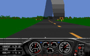 Race Drivin' for Amiga - You'll need enough speed to get past this loop...