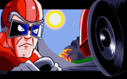 Race Drivin' for Amiga - Loading screen.