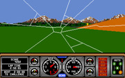 Hard Drivin' for Amiga - Crash! I didn't stay on the road...