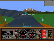 Hard Drivin' for Arcade - Game over.