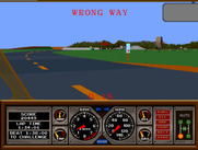 Hard Drivin' for Arcade - Oops, I'm going the wrong way...
