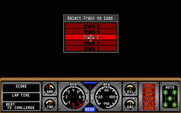 Hard Drivin' II: Drive Harder for Atari ST - Select a track.
