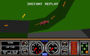 Hard Drivin' II: Drive Harder for Atari ST - Instant replay; let's see where I crashed!