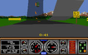 Hard Drivin' II: Drive Harder for Atari ST - Ready to attempt the loop?
