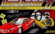 Hard Drivin' II: Drive Harder for Atari ST - Title screen.