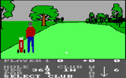 Pro Golf for IBM PC/Compatibles - Arrived at the first tee...