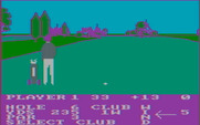 Pro Golf for IBM PC/Compatibles - Hole 6, in the fairway...