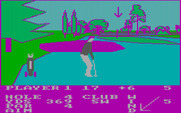 Pro Golf for IBM PC/Compatibles - A short shot to the green...