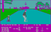 Pro Golf for IBM PC/Compatibles - On hole 7...