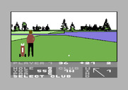 Pro Golf for Commodore 64 - I'm stuck in the rough!