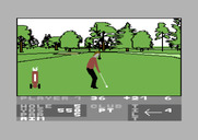 Pro Golf for Commodore 64 - A long putt...