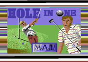 Pro Golf for Commodore 64 - Loading screen (European version).
