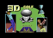 Pro Golf for Commodore 64 - Loading screen.