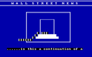 Wall Street for IBM PC/Compatibles - Is this a continuation of a previous game?