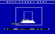 Wall Street for IBM PC/Compatibles - The stock ticker...