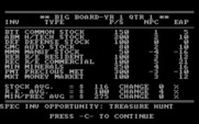Wall Street for IBM PC/Compatibles - Game start.