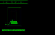 Wall Street for IBM PC/Compatibles - Game title and introduction scroll along the bottom...