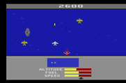 River Raid II for Atari 2600 - Fighting numerous enemy planes...