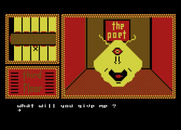 Hotel Alien for Atari 8-bit - This alien wants something from me...