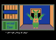 Hotel Alien for Atari 8-bit - Can't understand the alien again...he's speaking in symbols!