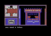 Hotel Alien for Commodore 64 - Visiting the arcade; I'll need to find a token.
