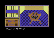 Hotel Alien for Commodore 64 - This alien also speaks in gibberish.