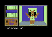 Hotel Alien for Commodore 64 - This alien looks happy!