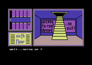 Hotel Alien for Commodore 64 - Go up to the roof?